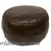World Menagerie Hamerton Leather Pouf WRME1564